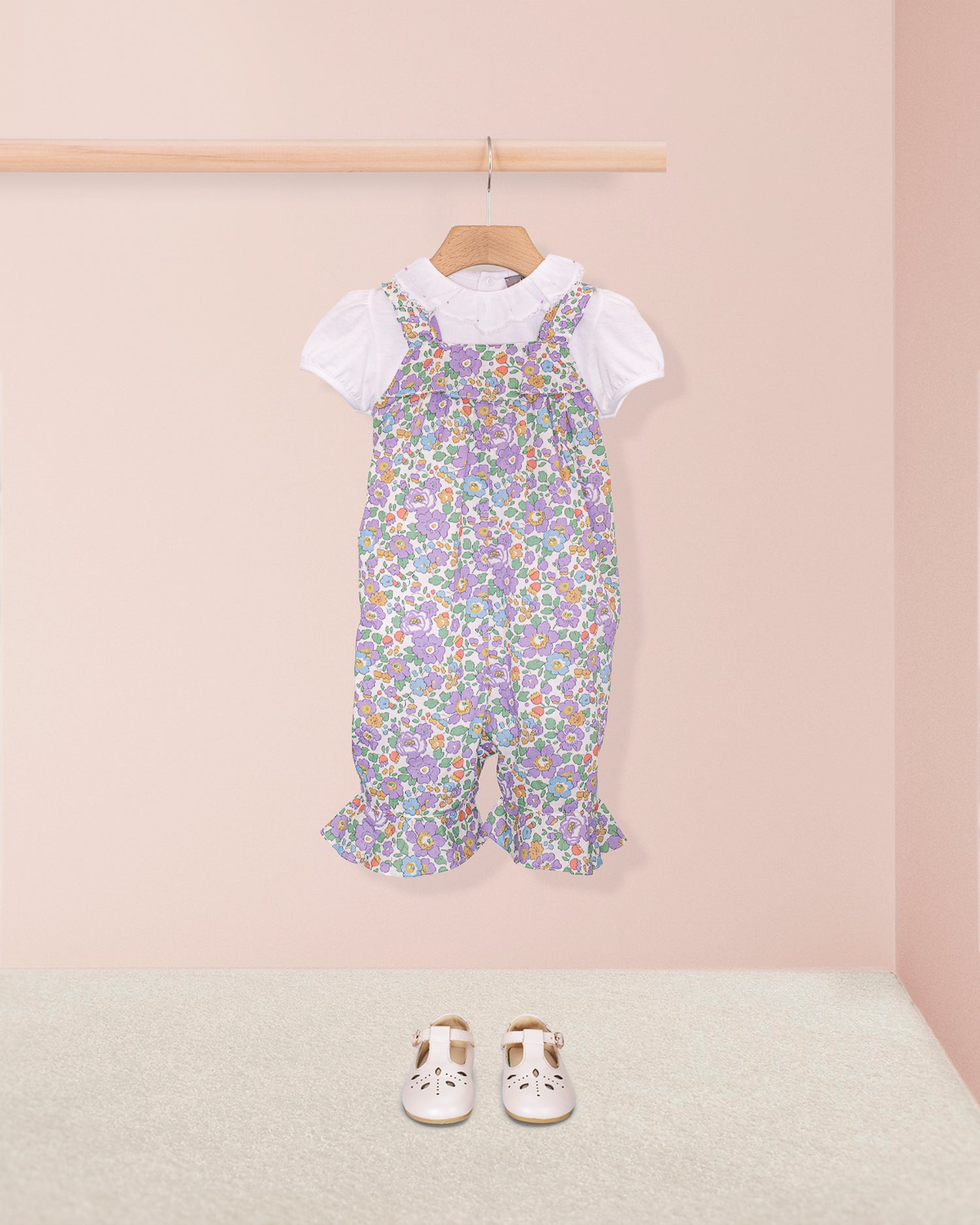 Charm Liberty Betsy Lavender Overall